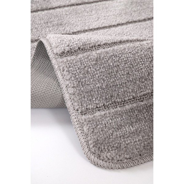 Sivé kúpeľňové predložky v súprave 2 ks 50x80 cm Yeni Cizgli – Foutastic-image-3