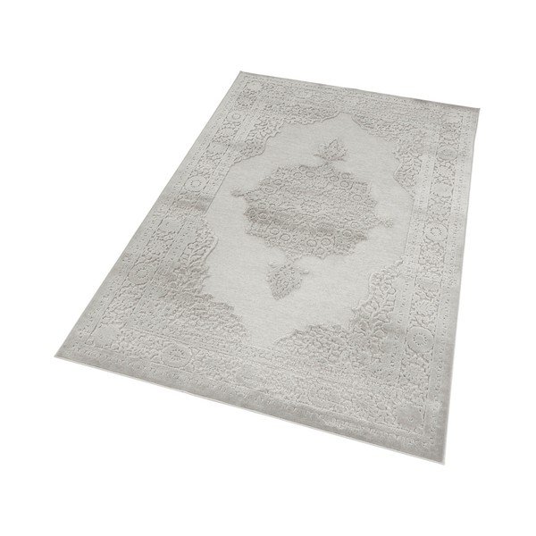 Sivý koberec z viskózy Mint Rugs Willow, 80 × 125 cm-image-3