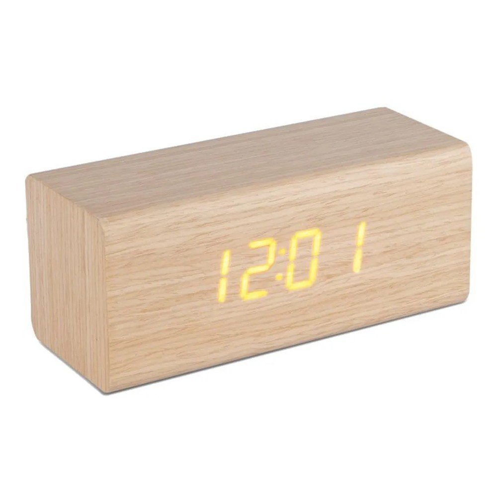 Digitálny stolný budík Timber – Balvi