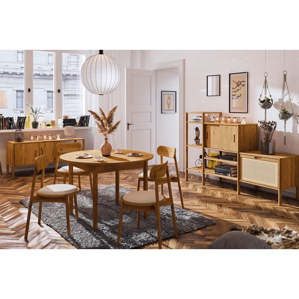 Okrúhly jedálenský stôl ø 100 cm Pola - The Beds-image-3