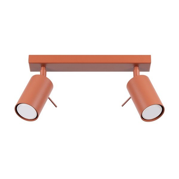 Bodové svietidlo v tehlovej farbe 6x30 cm Etna – Sollux