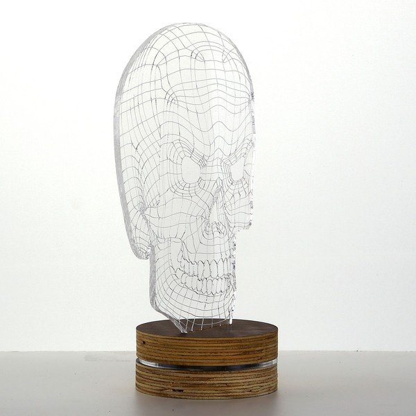 3D stolová lampa Bad Skull-image-1