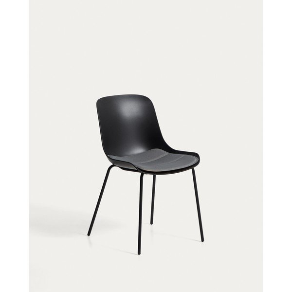 Sivý záhradný sedák 43x45 cm Sindera – Kave Home-image-3
