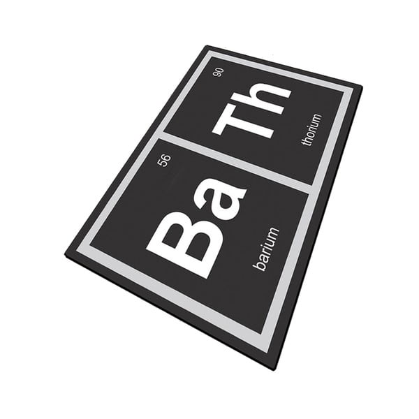 Čierna kúpeľňová predložka 70x120 cm Barium – Foutastic