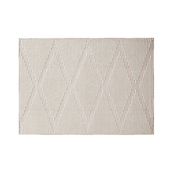 Krémový prateľný koberec 160x218 cm Lena – Webtappeti