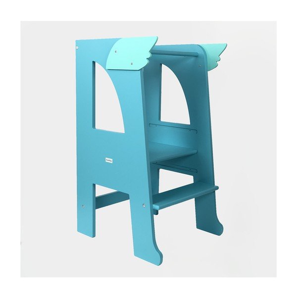 Tyrkysová učiaca veža Montessori - Rocket Baby-image-3