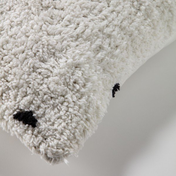 Biela obliečka na vankúš Kave Home Meri, 45 x 45 cm-image-2