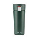 Zelený cestovný termohrnček Vialli Design Fuori, 400 ml