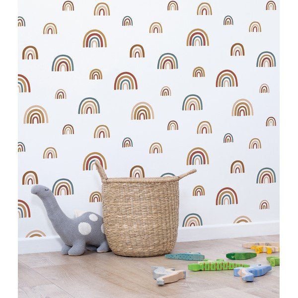 Detská tapeta 10 m x 50 cm Goodlooking Rainbows – Lilipinso-image-1