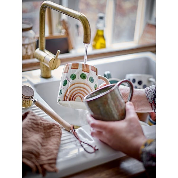 Zeleno–hnedý hrnček z kameniny 515 ml Shama – Bloomingville-image-1