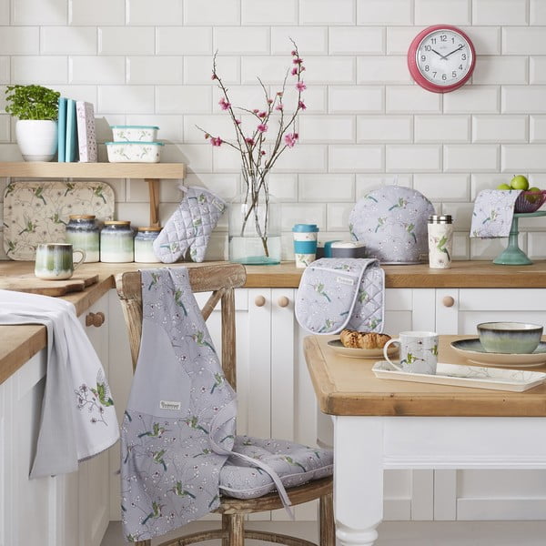 Utierky, zástera a chňapka v súprave 5 ks Hummingbirds – Cooksmart ®-image-1