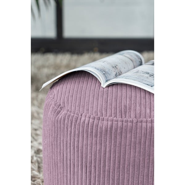 Fialový menčestrový sedací vak Mini – SLOWDOWN-image-1