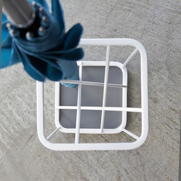 Biely stojan na dáždniky YAMAZAKI 9 Square-image-1