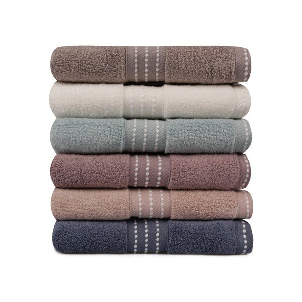 Sada 6 bavlnených uterákov Micro Cotton, 50 × 90 cm-image-3