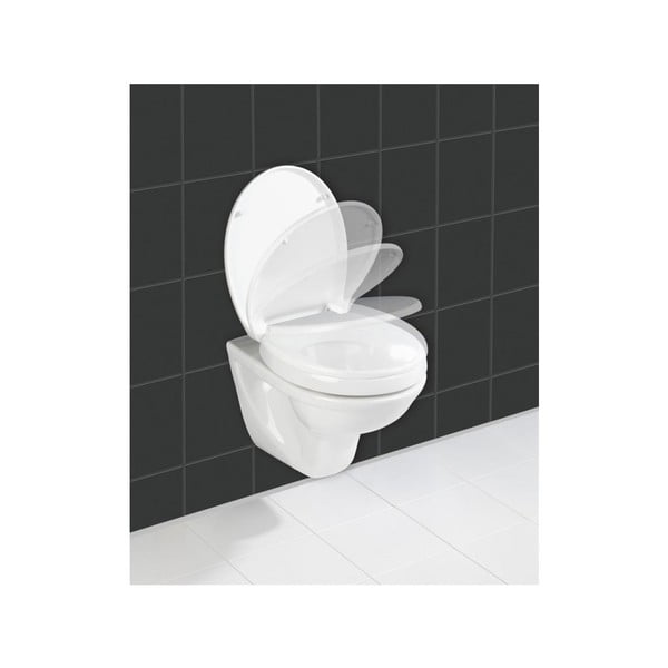 Biele WC sedadlo Wenko Secura Comfort-image-3