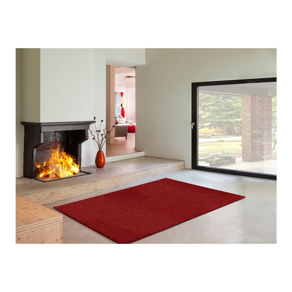 Červený koberec Universal Veluro Rojo, 57 × 110 cm-image-1