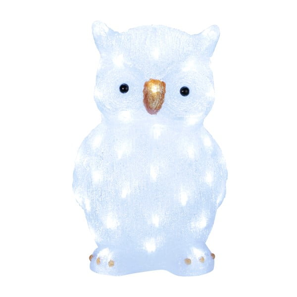 Svietiaca dekorácia  Owl, výška 43 cm
