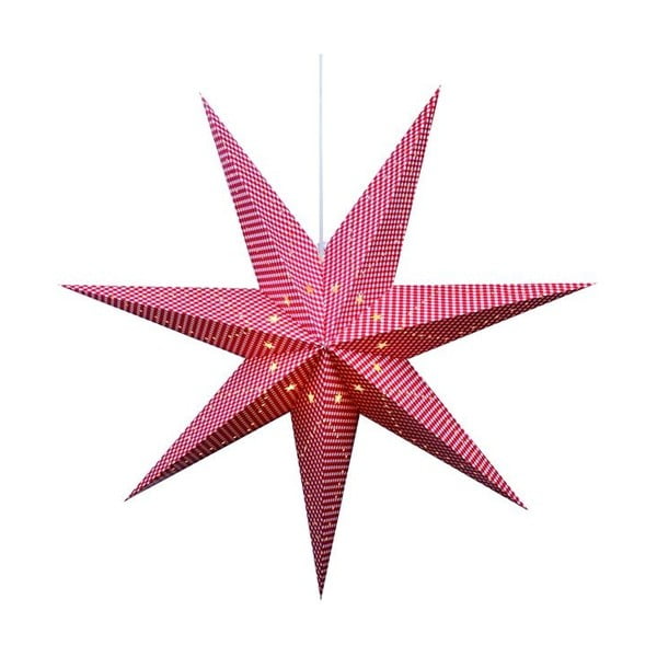 Svietiaca hviezda Gulli Red, 75 cm