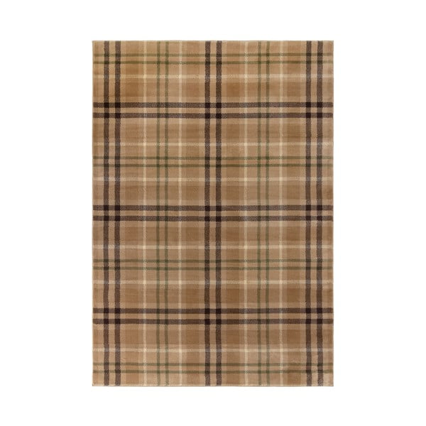Hnedý koberec Flair Rugs Highland, 80 x 150 cm