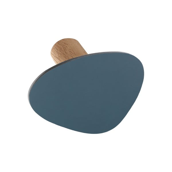 Modrý nástenný oceľový háčik Dot S Nupo – LIND DNA