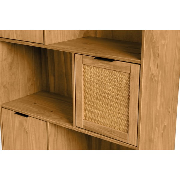 Knižnica z borovicového dreva Marckeric Natasha-image-1