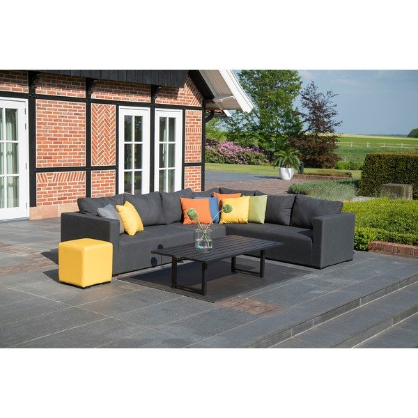 Modrý záhradný vankúš Hartman Samson, 45 × 45 cm-image-1