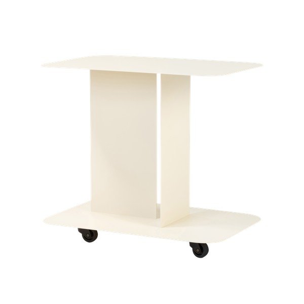 Kovový servírovací stolík na kolieskach 40x60 cm HO – noo.ma