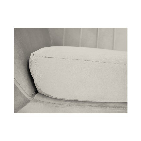 Krémové kreslo Mazzini Sofas Benito-image-3