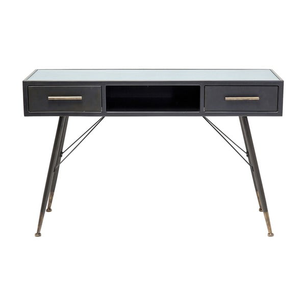 Čierny konzolový stolík Kare Design La Gomera