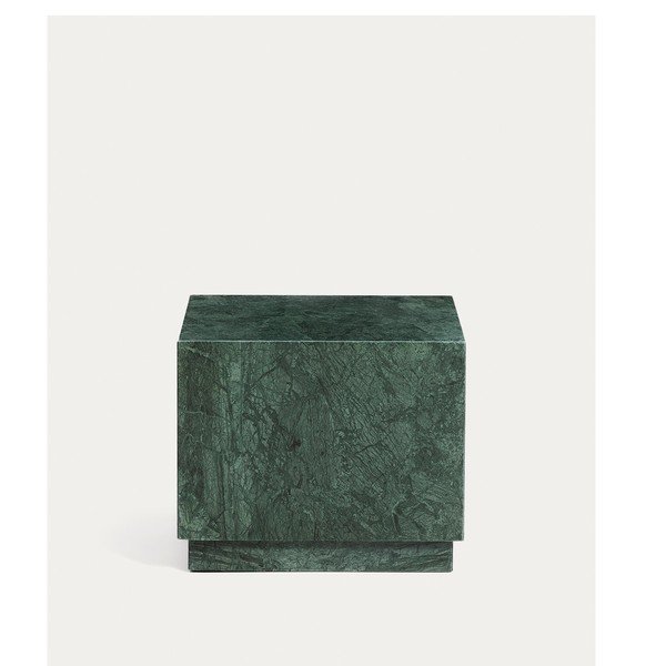 Mramorový odkladací stolík 40x40 cm Sorein – Kave Home-image-3