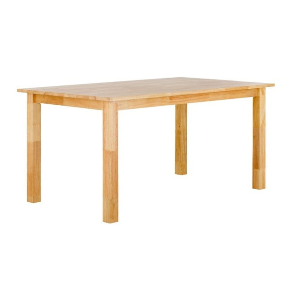 Jedálenský stôl z kaučukového dreva SOB Nature