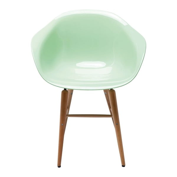 Sada 4 zelených jedálenských stoličiek Kare Design Forum Object
