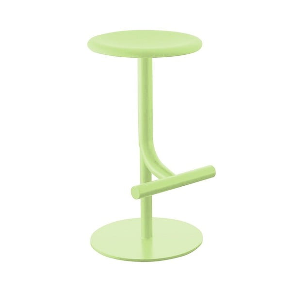 Svetlozelená barová stolička Magis Tibu, výška 60/77 cm