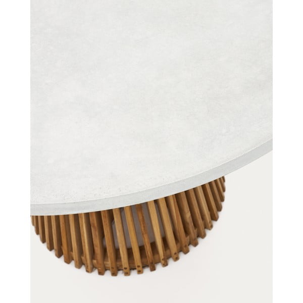 Okrúhly záhradný jedálenský stôl ø 120 cm Alcaufar – Kave Home-image-3