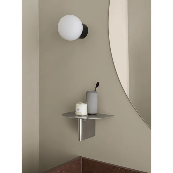 Polica nehrdzavejúca v matne striebornej farbe 30 cm Oru – Blomus-image-1