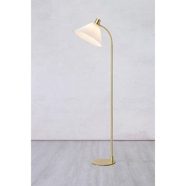 Stojacia lampa v bielo-zlatej farbe (výška 145 cm) Mira - Markslöjd-image-1