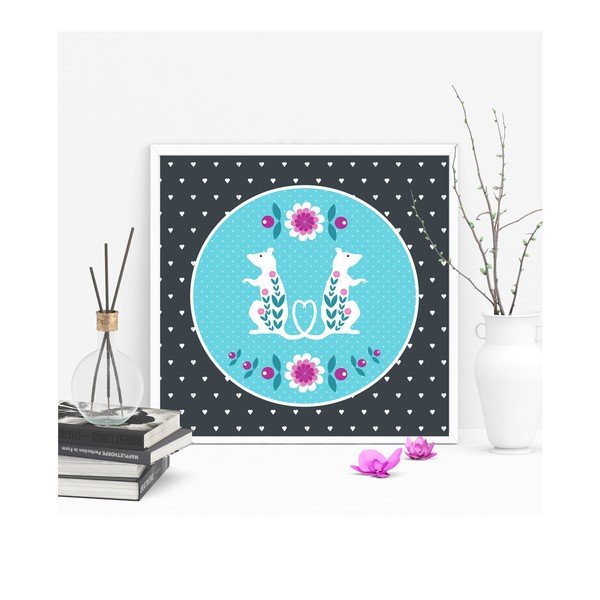 Plagát Myšky, modrá-image-1