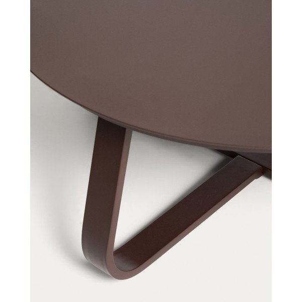 Kovový okrúhly Záhradný konferenčný stolík ø 80 cm Tamaris – Kave Home-image-3