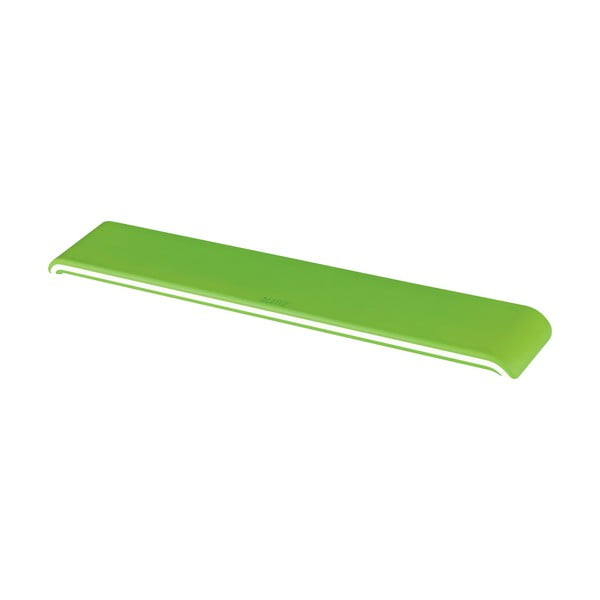 Bielo-zelená opierka zápästia na klávesnicu Leitz WOW
