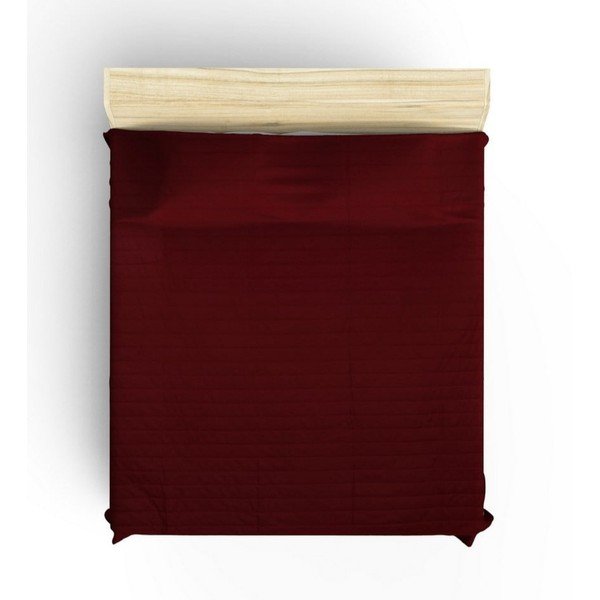 Červený prešívaný pléd na dvojlôžko 220x240 cm Monart – Mijolnir-image-2