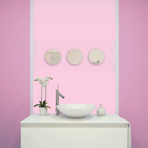 Nástenné zrkadlá v súprave 3 ks ø 15 cm – MSV-image-1