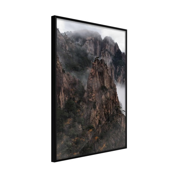 Plagát v ráme Artgeist Mountain Ridge, 40 x 60 cm
