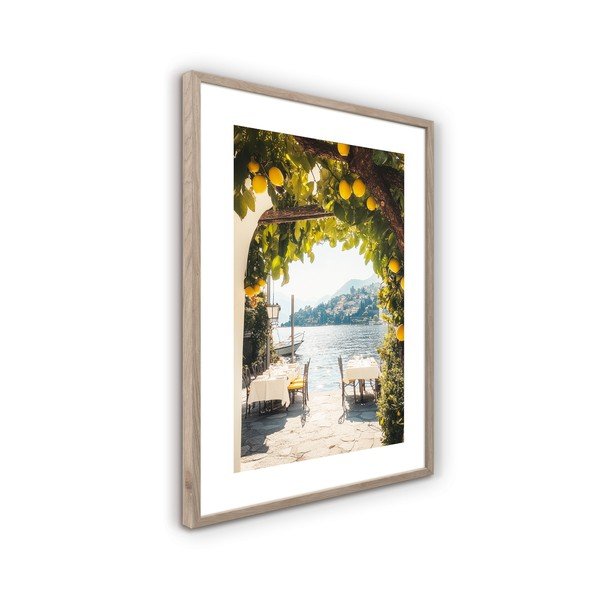 Tlačený obraz s rámom 50x70 cm Lemon View – Styler-image-4