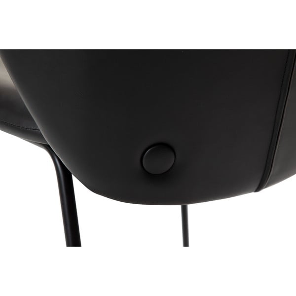 Čierna jedálenská stolička Stay – DAN-FORM Denmark-image-1