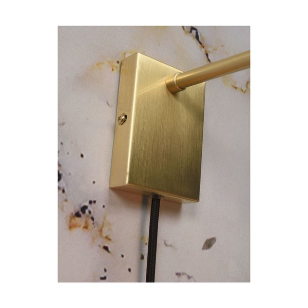 Nástenné svietidlo v zlatej farbe Madrid – it's about RoMi-image-1