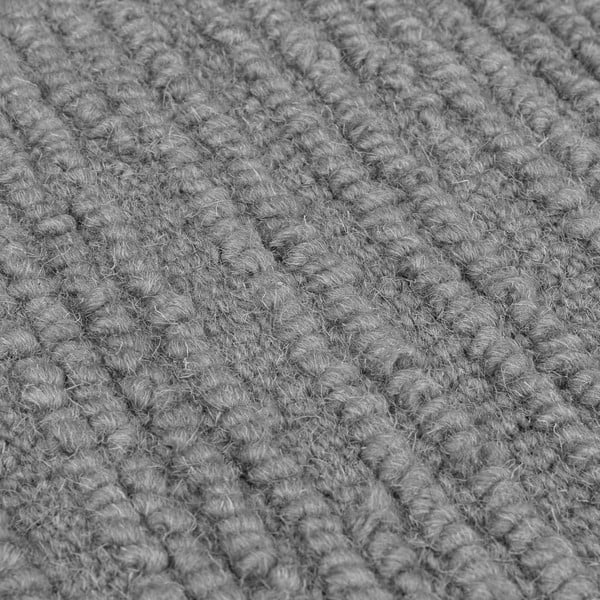 Sivý ručne tkaný vlnený koberec 120x170 cm Harris Boucle – Flair Rugs-image-2