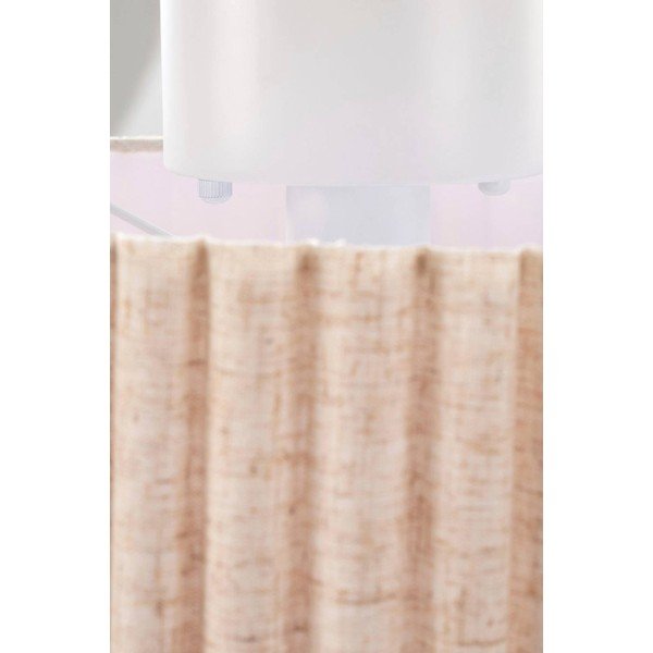 Béžové ľanové stropné svietidlo ø 40 cm Alina – Jotex-image-4