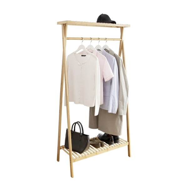 Bambusový stojan na oblečenie v prírodnej farbe Lanai - Wenko-image-2
