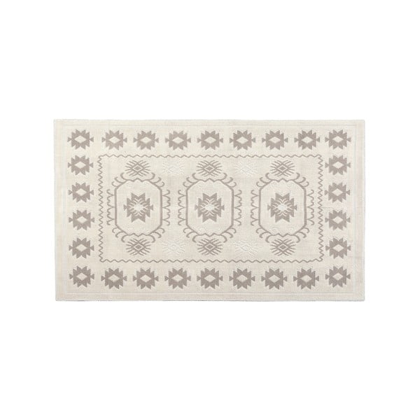 Bavlnený koberec Emily 80x150 cm, krémový