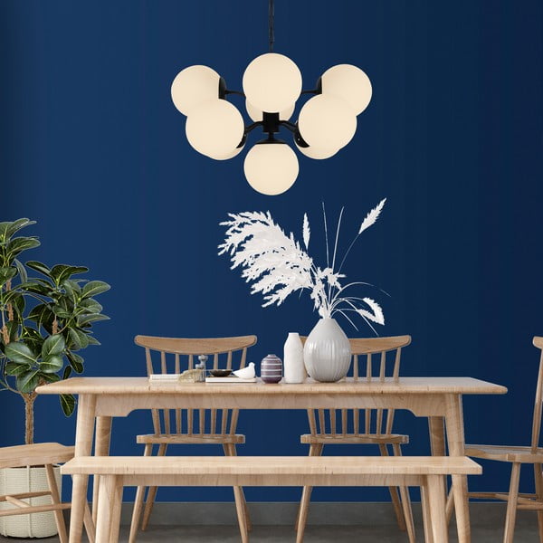 Čierne závesné svietidlo Squid Lighting Owl, výška 80 cm-image-3